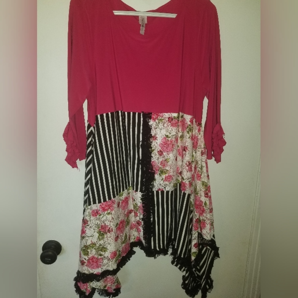 Upcycled Tunic Top